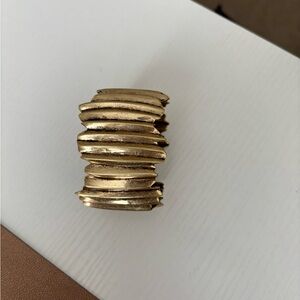 Lucky Brand Gold-Toned Stacked Bracelet